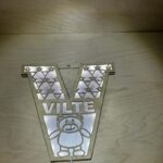 Vardinė LED lempa